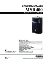 Yamaha MSR-400 - Service Manual 